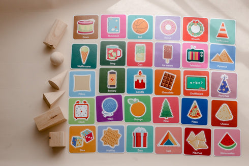 QTOYS - 3D Geometric Shapes Learning Kit